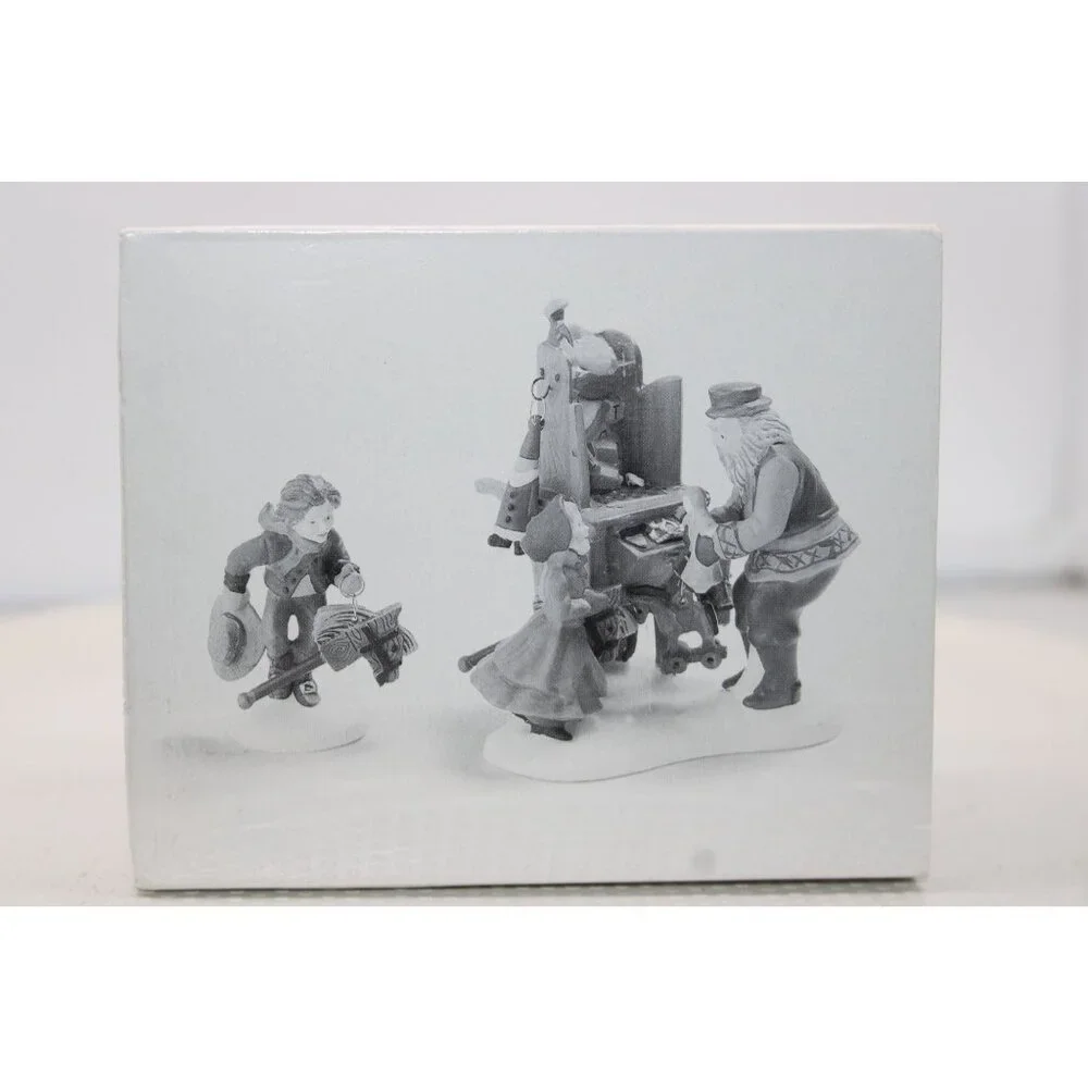 Dept 56 New England Village - Christmass Bazaar...Toy Vendor & Cart